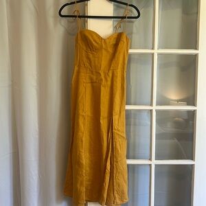 Reformation linen dress